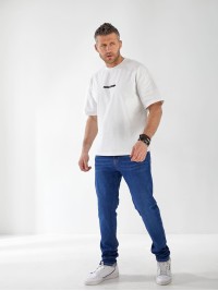 Джинси Phonex Tapered чоловічі синього кольору 33029