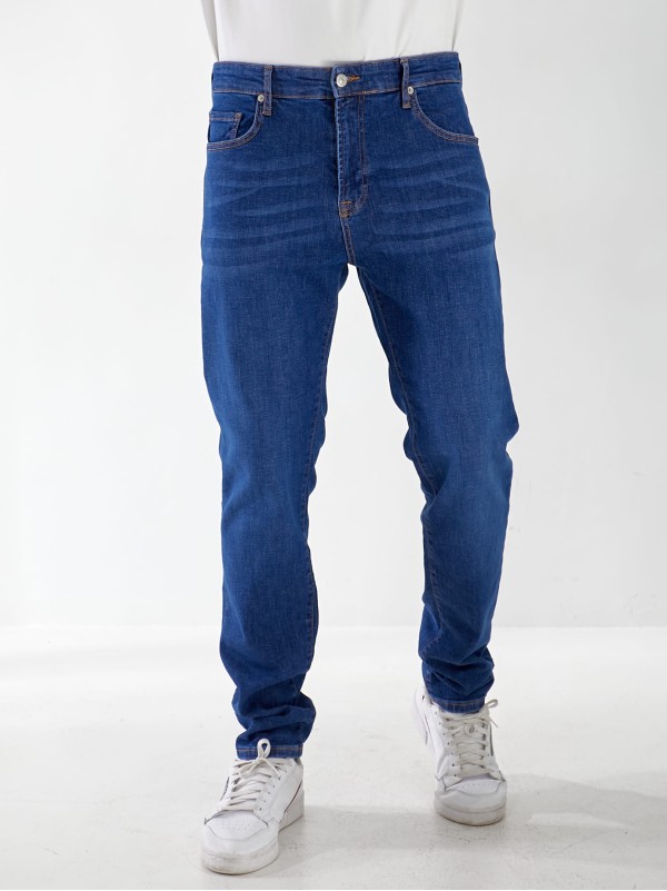 Джинси Phonex Tapered чоловічі синього кольору 33029