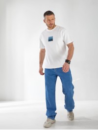 Джинси Debbie Loose чоловічі свiтло-синього кольору 33030