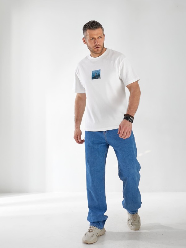 Джинси Debbie Loose чоловічі свiтло-синього кольору 33030