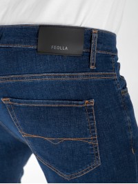 Джинси Marlin Skinny чоловічі темно-синього кольору 33031