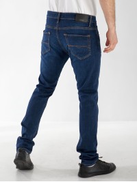 Джинси Marlin Skinny чоловічі темно-синього кольору 33031