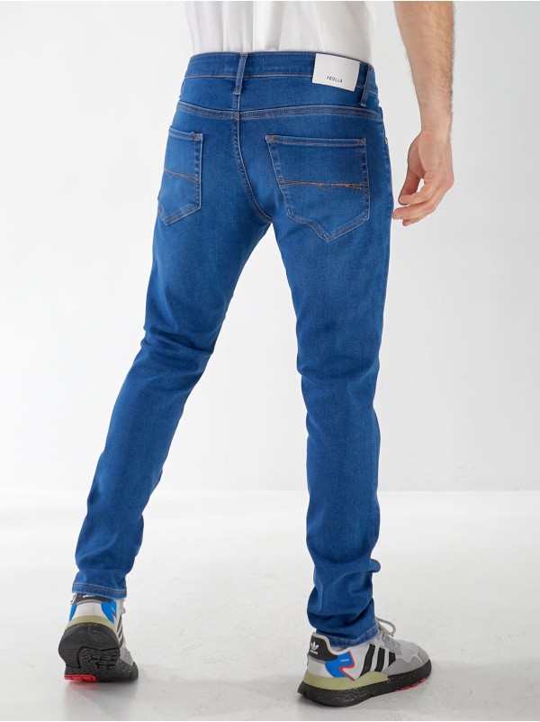 Джинси Soho Skinny чоловічі свiтло-синього кольору 33033