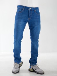 Джинси Soho Skinny чоловічі свiтло-синього кольору 33033