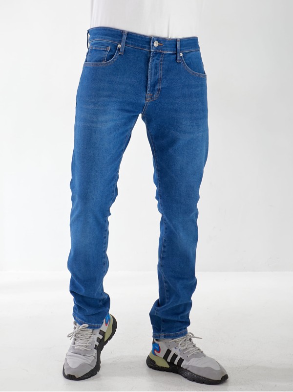 Джинси Soho Skinny чоловічі свiтло-синього кольору 33033