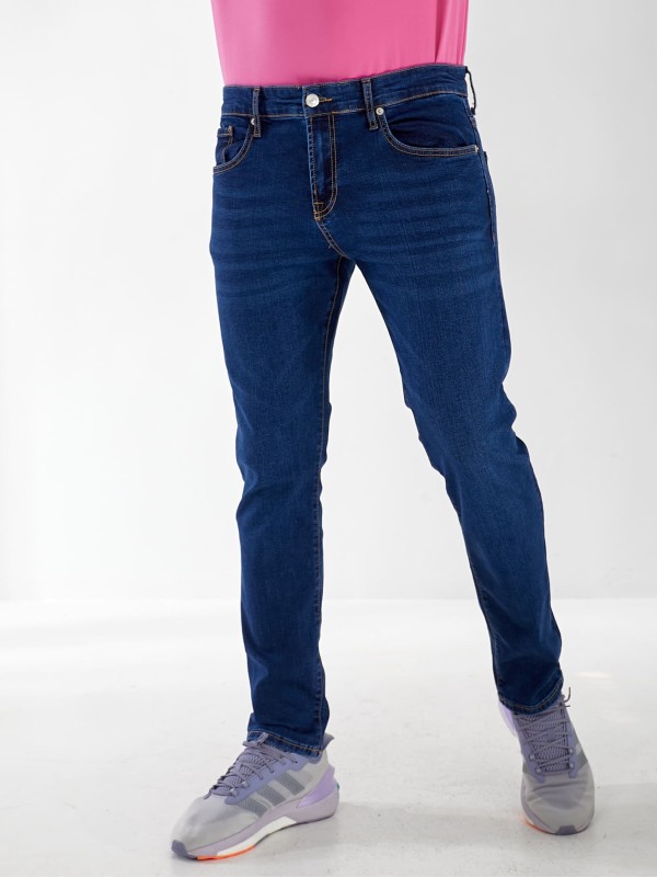 Джинси Carrie Skinny чоловічі темно-синього кольору 33035