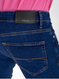 Джинси Carrie Skinny чоловічі темно-синього кольору 33035