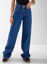 Джинси Malibu Wide leg жіночі світло-синього кольору 33039