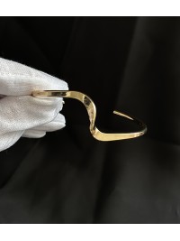 Браслет - манжет золотого кольору 33047