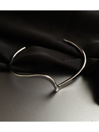 Браслет - манжет срібного кольору 33048