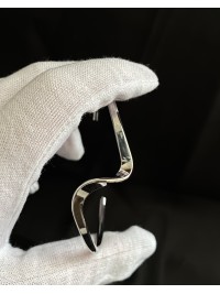 Браслет - манжет срібного кольору 33048