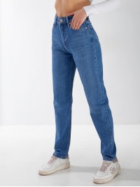 Джинси Rin Boyfriend жіночі  свiтло-синього кольору 33053