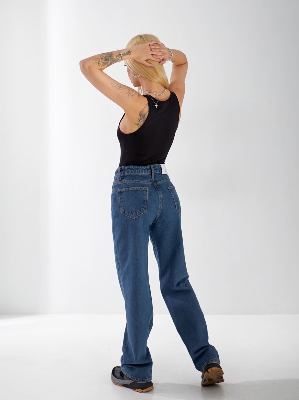 Джинси Stanley Bootcut жіночі синього кольору 33054