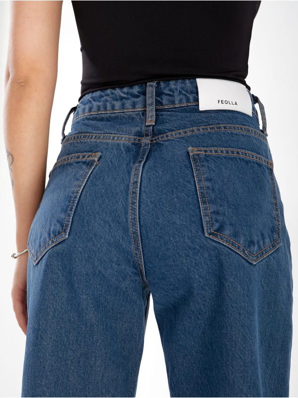 Джинси Stanley Bootcut жіночі синього кольору 33054