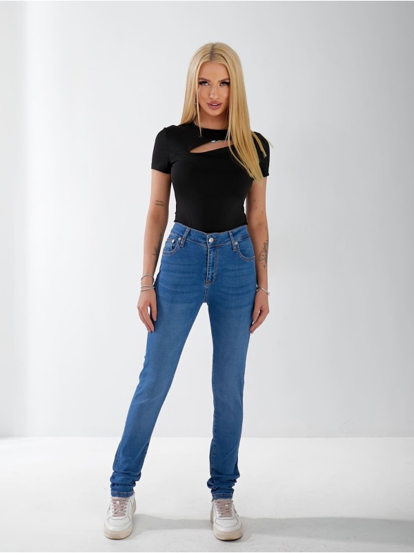 Джинси Voyage Skinny жіночі свiтло-синього кольору 33055