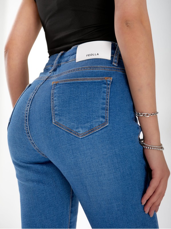 Джинси Voyage Skinny жіночі свiтло-синього кольору 33055