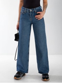 Джинси Everton Wide leg жіночі синього кольору 33058