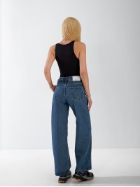 Джинси Everton Wide leg жіночі синього кольору 33058