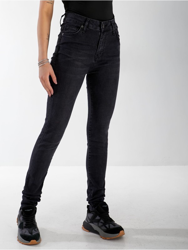 Джинси Voyage Skinny жіночі чорного кольору 33169
