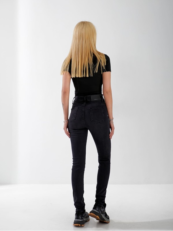 Джинси Voyage Skinny жіночі чорного кольору 33169