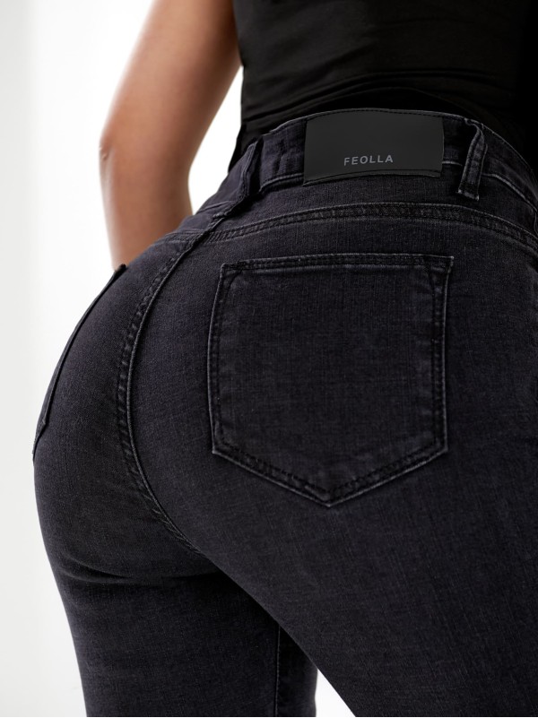 Джинси Voyage Skinny жіночі чорного кольору 33169