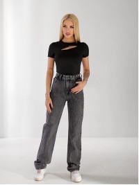 Джинси Stanley Straight жіночі сiрого кольору 33170