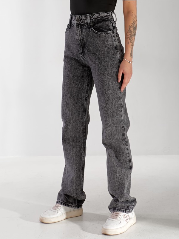 Джинси Stanley Straight жіночі сiрого кольору 33170