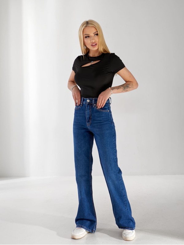 Джинси Holo Bootcut жіночі синього кольору 33173