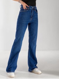 Джинси Holo Bootcut жіночі синього кольору 33173