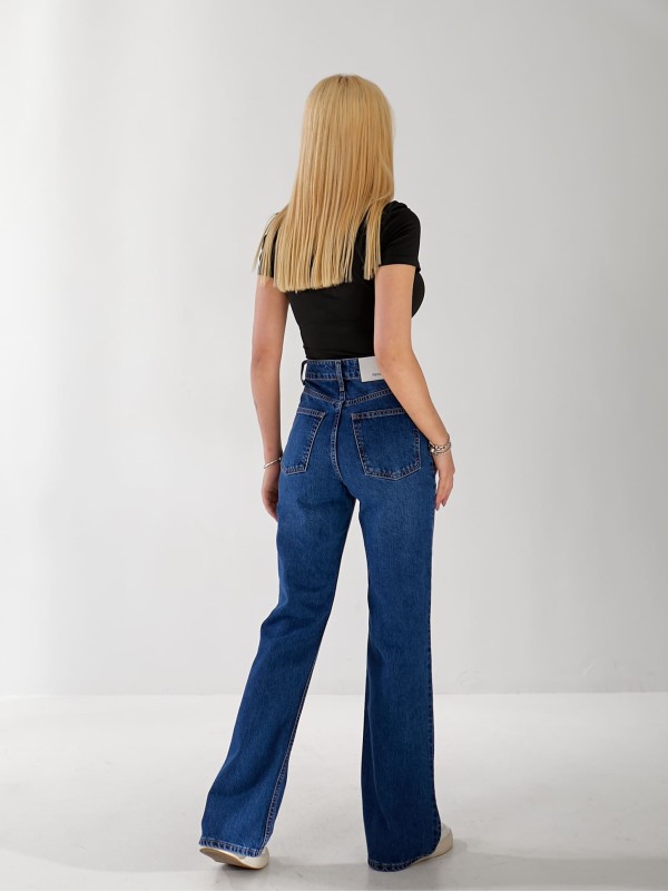 Джинси Holo Bootcut жіночі синього кольору 33173