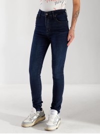 Джинси Guti Skinny жіночі темно-синього кольору 33174