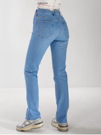 Джинси Olivium Slim straight жіночі свiтло-синього кольору 33175