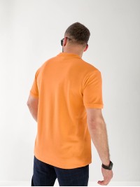 Чоловіча футболка-поло помаранчевого кольору 33231