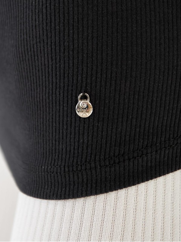 Майка-борцовка жіноча чорного кольору 33308