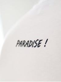 Чоловіча футболка з картинкою бiлого кольору 33309