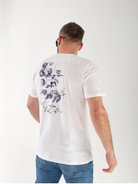 Футболка чоловіча світло-сірого кольору 33314