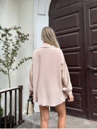 Жіночий літній костюм 3-ка бежевого кольору 33346