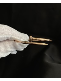 Браслет - манжет Цвях золотого кольору 33357