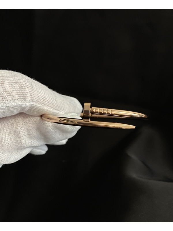 Браслет - манжет Цвях золотого кольору 33357