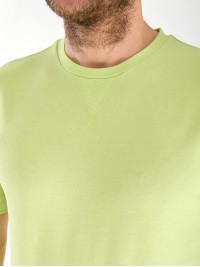 Чоловіча футболка салатового кольору 33487