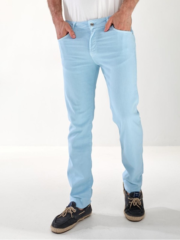 Джинси Alexia Straight чоловічі блакитного кольору 33510