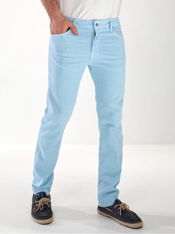 Джинси Alexia Straight чоловічі блакитного кольору 33510