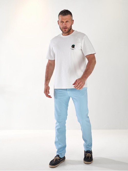 Джинси Alexia Straight чоловічі блакитного кольору 33510