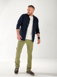 Джинси Alexia Straight чоловічі кольору хакi 33511