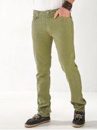 Джинси Alexia Straight чоловічі кольору хакi 33511