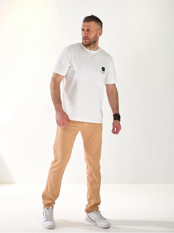 Джинси Alexia Straight чоловічі кавового кольору 33512