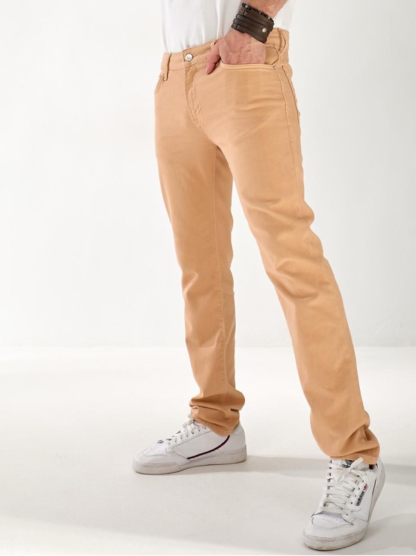 Джинси Alexia Straight чоловічі кавового кольору 33512