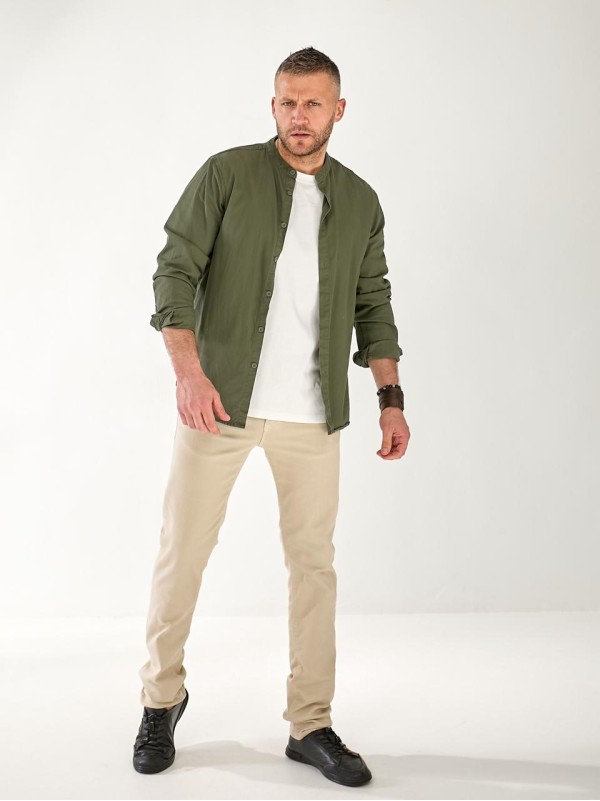 Джинси Alexia Straight чоловічі бежевого кольору 33513