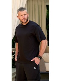 Футболка чоловіча чорного кольору 33591