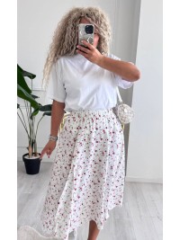 Жiночій прогулянковий костюм молочного кольору 33700